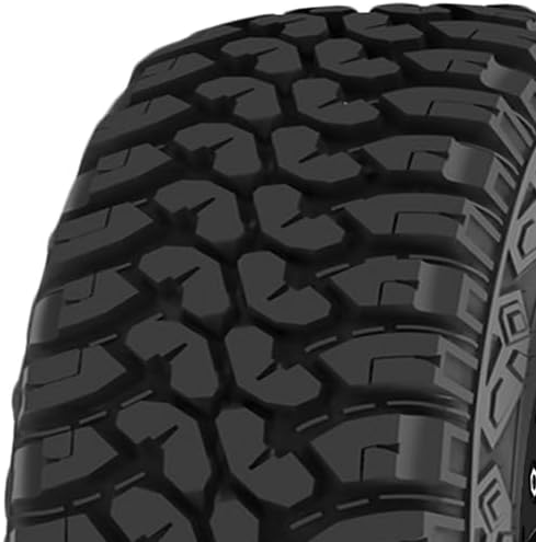 Forceum M/T 08 Plus Mud Off-Road Light Truck Radial Tire-LT265/70R17 265/70/17 265/70-17 121/118P Load Range E LRE 10-Ply BSW Black Side Wall