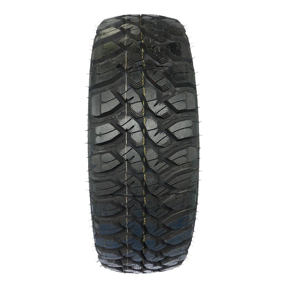 Forceum M/T 08 Plus Mud Off-Road Light Truck Radial Tire-LT265/70R17 265/70/17 265/70-17 121/118P Load Range E LRE 10-Ply BSW Black Side Wall