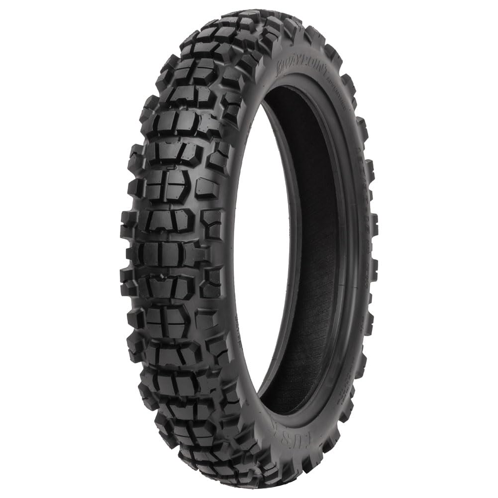 Tusk Waypoint Adventure Motorcycle Tire Set â 90/90-21 Front & 130/90-17 Rear (68R) Tube Type