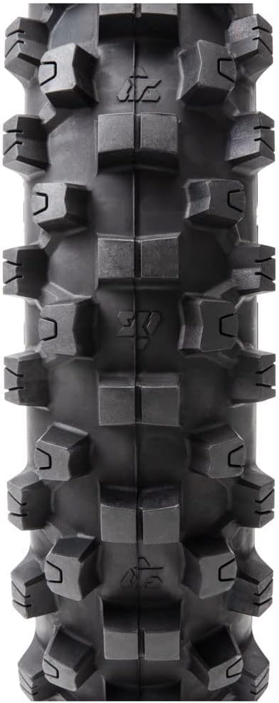 Tusk EMEX T-35 Soft/Intermediate Terrain Dirt Bike Front and Rear Tire Set â Front 80/100x21 & Rear 120/90x18 â Deep Tread Off-Road Trail Tires â Tube Type Motocross Motorcycle Tires