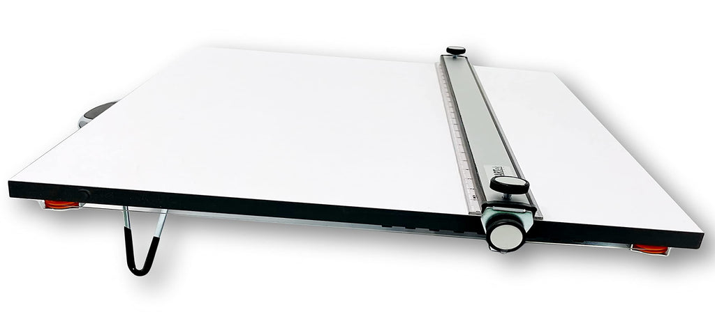 Proartek PK00015 Model PXB24 Portable Drafting Drawing Board 18" x 24"; PXB Series; Adjustable Aluminum Parallel Straightedge; Carry Handle; Architecture Tool for Students and Professionals