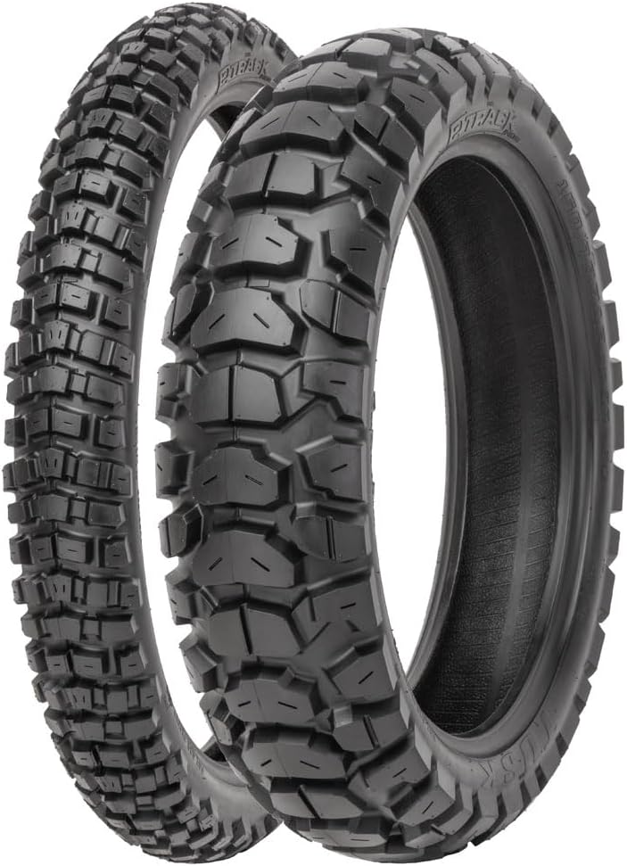 Tusk 2Track Adventure Motorcycle Tire Set â 90/90-21 Front & 130/80-17 Rear â Dual-Sport Off-Road Tires