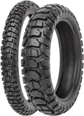 Tusk 2Track Adventure Motorcycle Tire Set â 90/90-21 Front & 130/80-17 Rear â Dual-Sport Off-Road Tires
