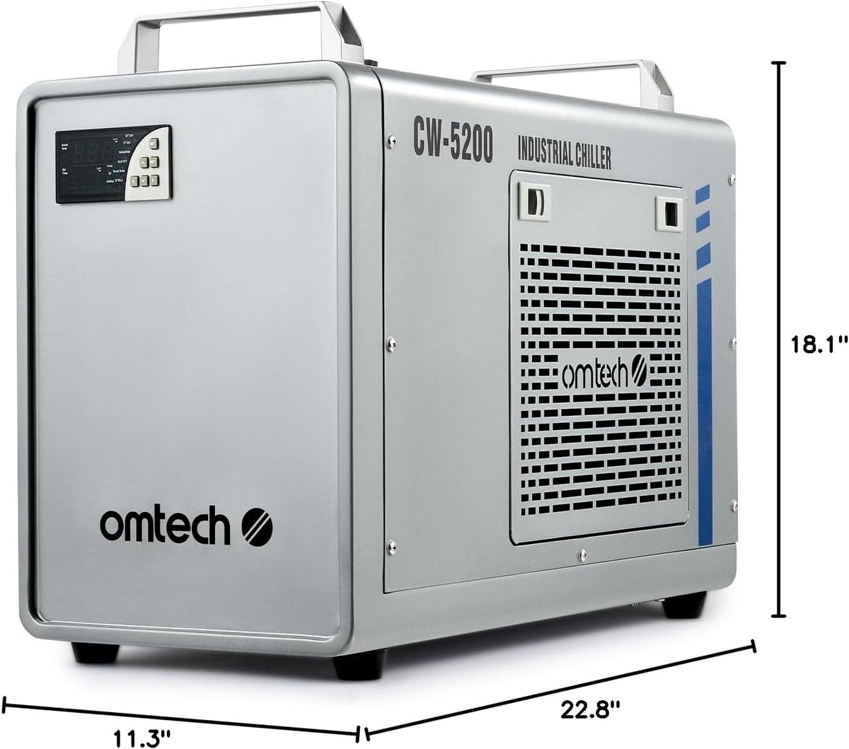 OMTech CW-5200 6L Industrial Water Chiller