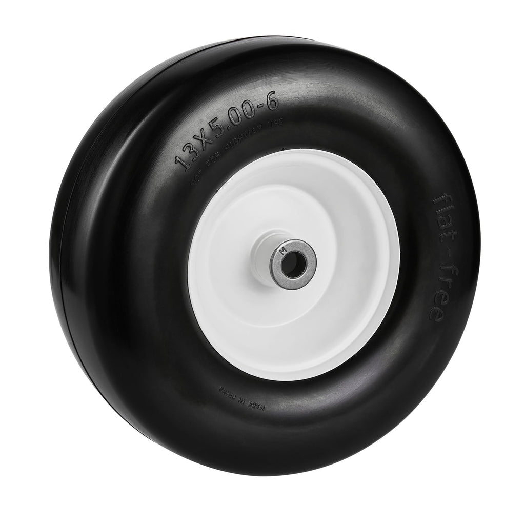VEVOR Lawn Mower Tires with Rim, 20x8-8" Tubeless Tractor Tires, 2-Pack Tire and Wheel Assembly, S-Turf Pneumatic Tires with 3.5" Offset Hub and 3/4" Bushing Size, for Riding Mowers Lawn Tractors