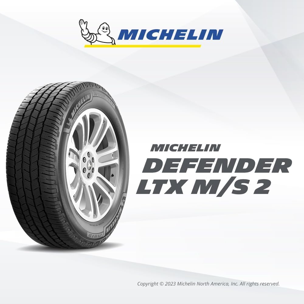 Michelin Defender LTX M/S2 275/60R20/XL 116H (Set of 1 Tire Only)