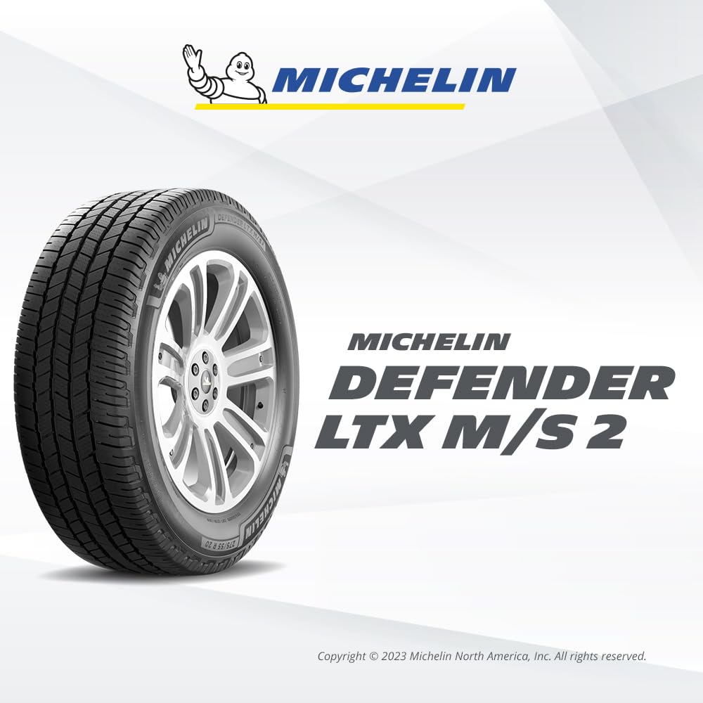 Michelin Defender LTX M/S2 275/65R18/XL 116T (Set of 1 Tire Only)