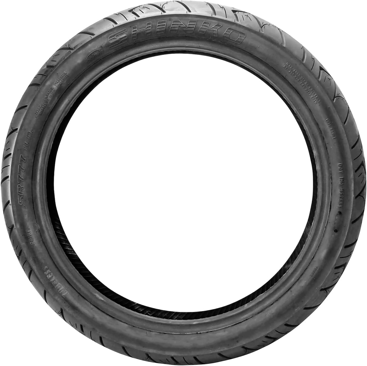 Shinko 87-4614 Black Wall SR777 & SR777 H.D. Tire