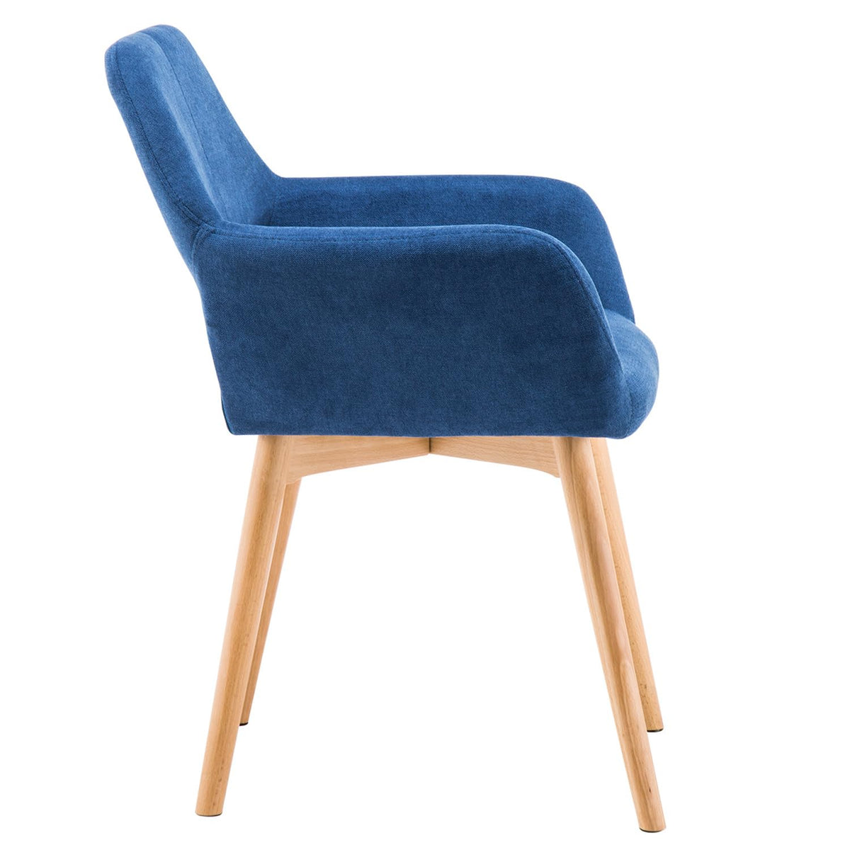 Mid Century Modern Dining Chairs Set of 2 & 4 & 6 Comfy Accent Chair Upholstered Kitchen Dining Living Room Chairs for Bedrooms Waiting Room Home Arm Desk Chair No Wheels (Beige, 2)