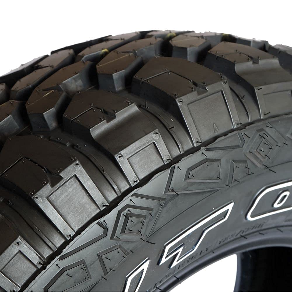 Forceum M/T 08 Plus Mud Off-Road Light Truck Radial Tire-LT265/70R17 265/70/17 265/70-17 121/118P Load Range E LRE 10-Ply BSW Black Side Wall