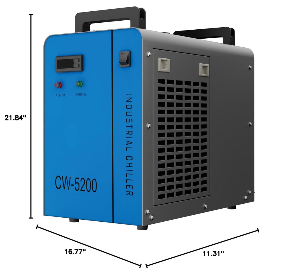 OMTech CW-5200 6L Industrial Water Chiller