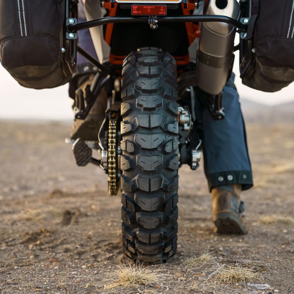 Tusk 2Track Adventure Motorcycle Tire Set â 90/90-21 Front & 130/80-17 Rear â Dual-Sport Off-Road Tires