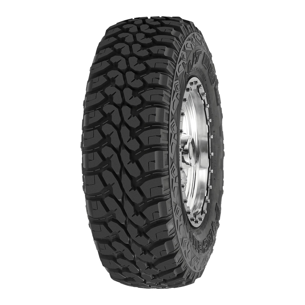 Forceum M/T 08 Plus Mud Off-Road Light Truck Radial Tire-LT265/70R17 265/70/17 265/70-17 121/118P Load Range E LRE 10-Ply BSW Black Side Wall