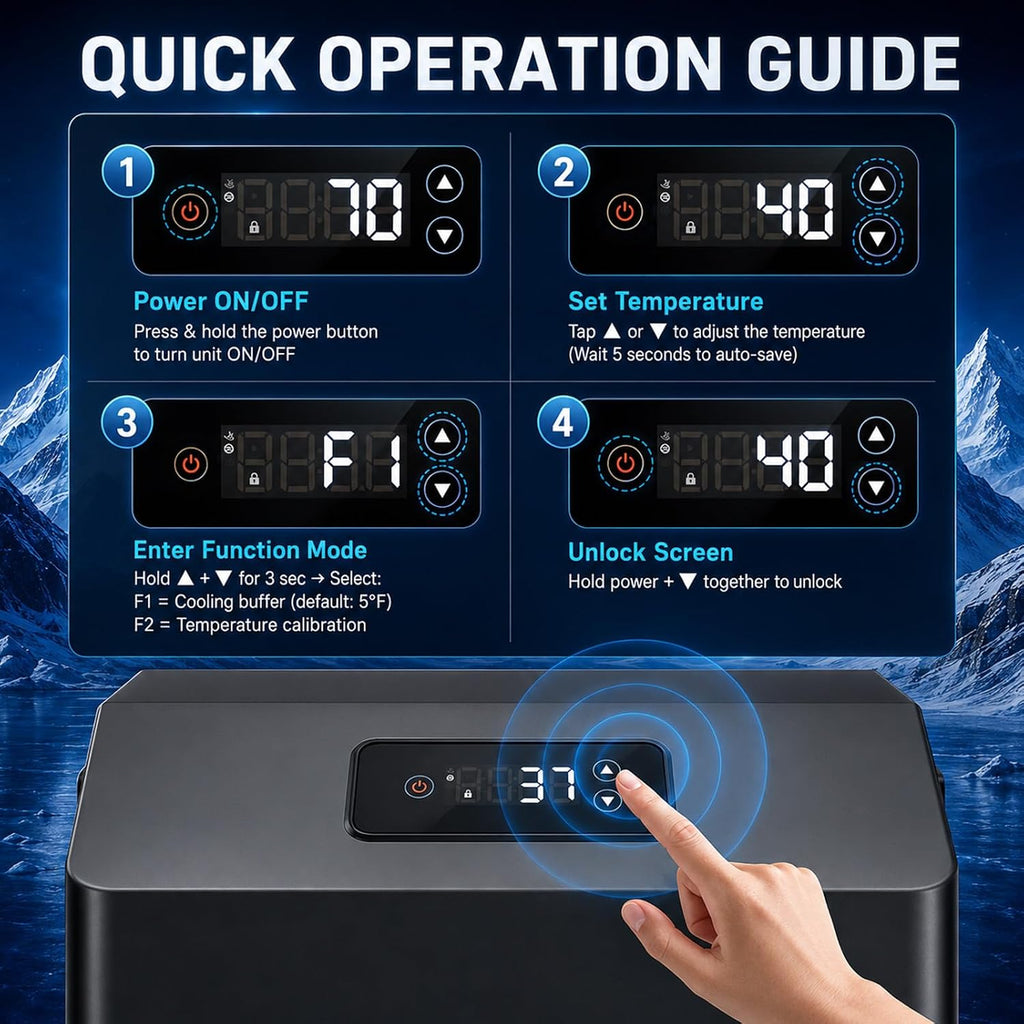 Cold Plunge Chiller, 1 HP Ice Bath Water Chiller for Cold Therapy Recovery