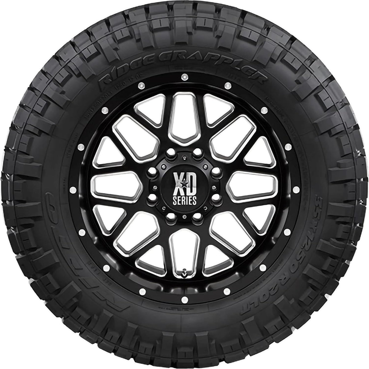 NITTO Ridge Grappler All_Season Radial Tire-35x12.50R20LT F 125Q