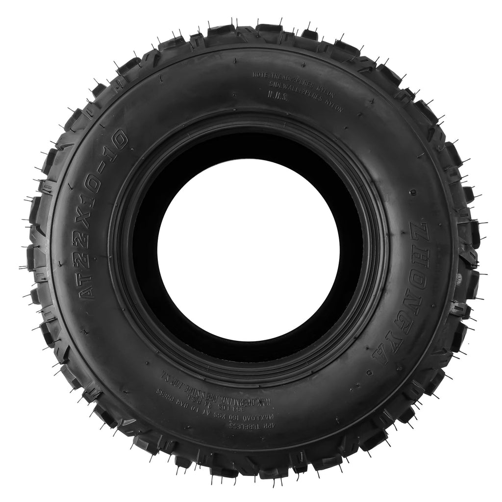KAX Lawn Mower Golf Cart Turf Tires 23x10.5-12, ATV UTV Tire, 6PR, Set 1