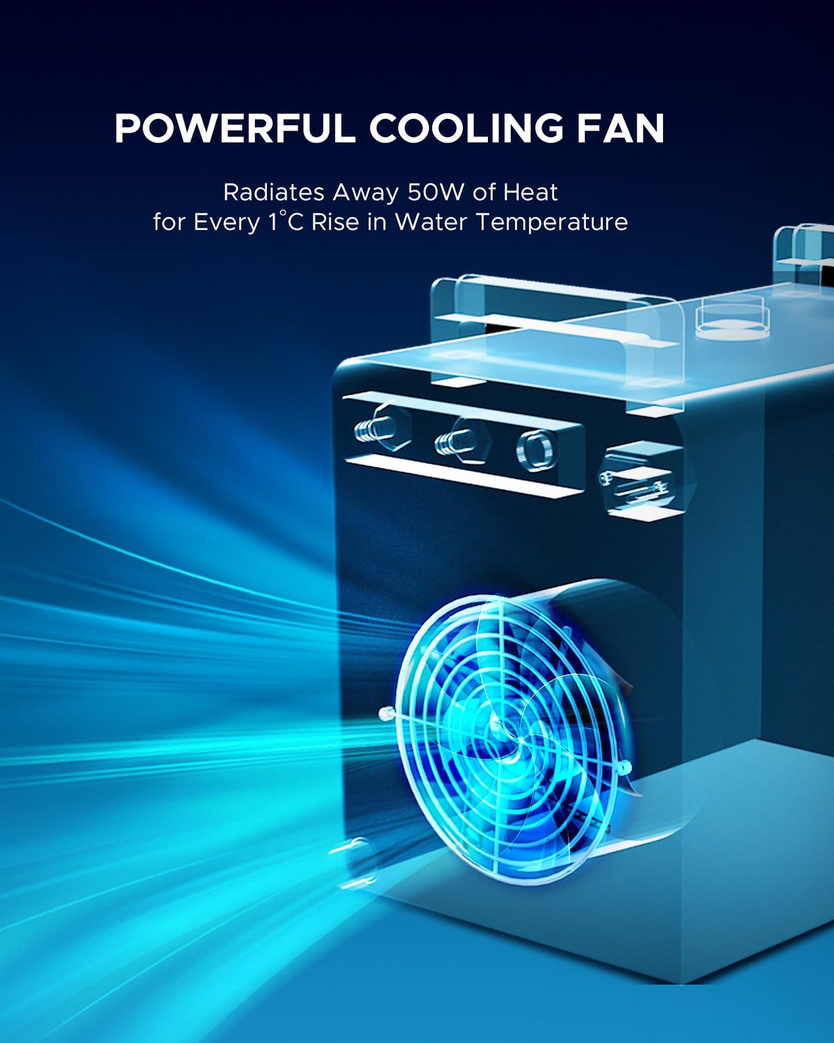 OMTech CW-5200 6L Industrial Water Chiller