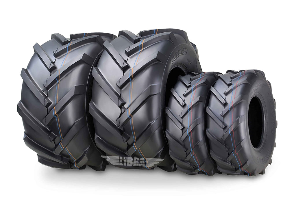 WANDA 4PC 15X6-6 & 20X10-8 Lawn Mower Tractor Tires Super Lug -13078/13071