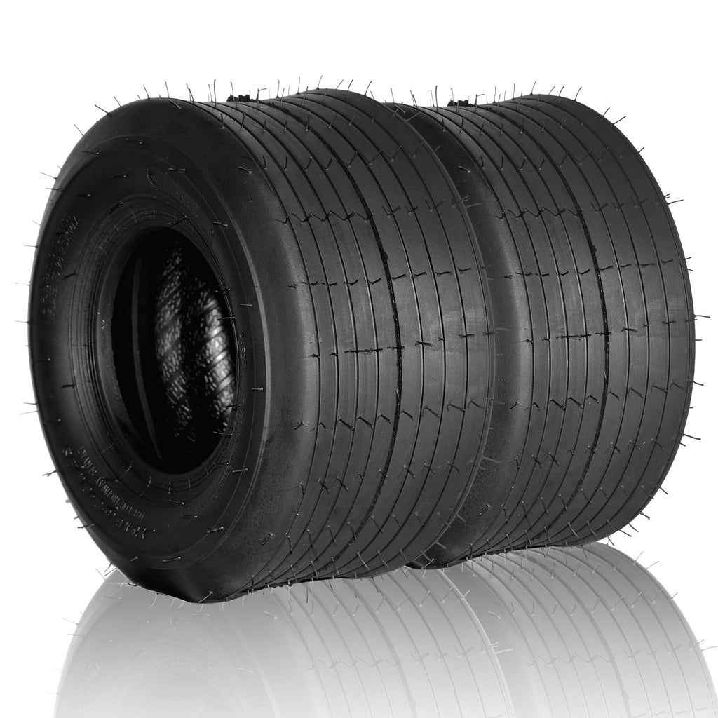 TUFFIOM 20x10.00-8 4PR Lawn Mower Tires Turf Tire Set of 2 for Garden Tractor Riding Lawnmower, Tubeless