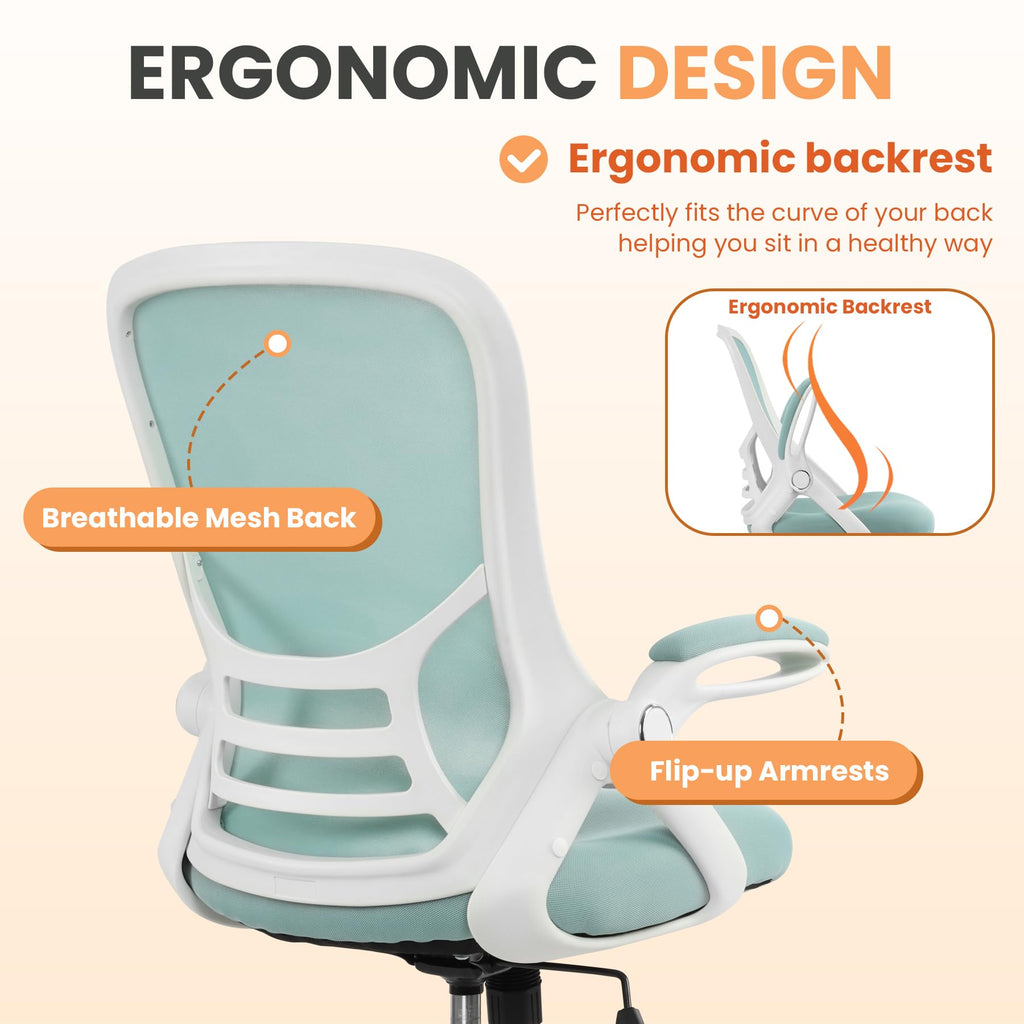 HYLONE Drafting Chair Adjustable, Tall Office Chair Lumbar Support Ergonomic Standing Desk Chair Heavy Duty Tall Drafting Stool for Artists with Footrest Home Office Drafting Stool
