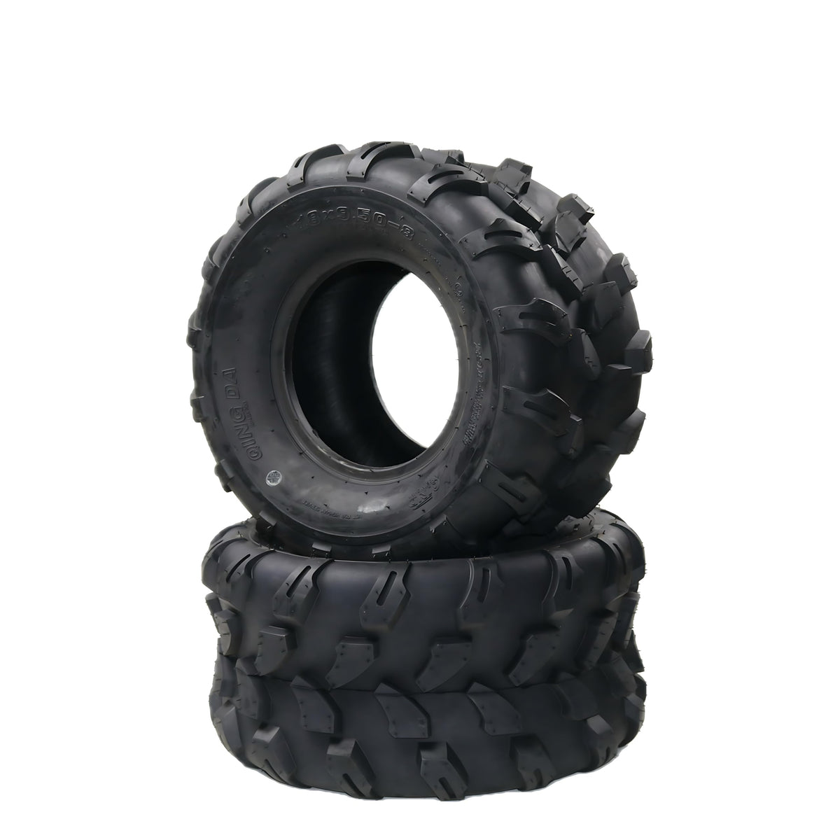 Set of 2-18x9.50-8, 4PR All-Terrain ATV/UTV Tires Tubeless
