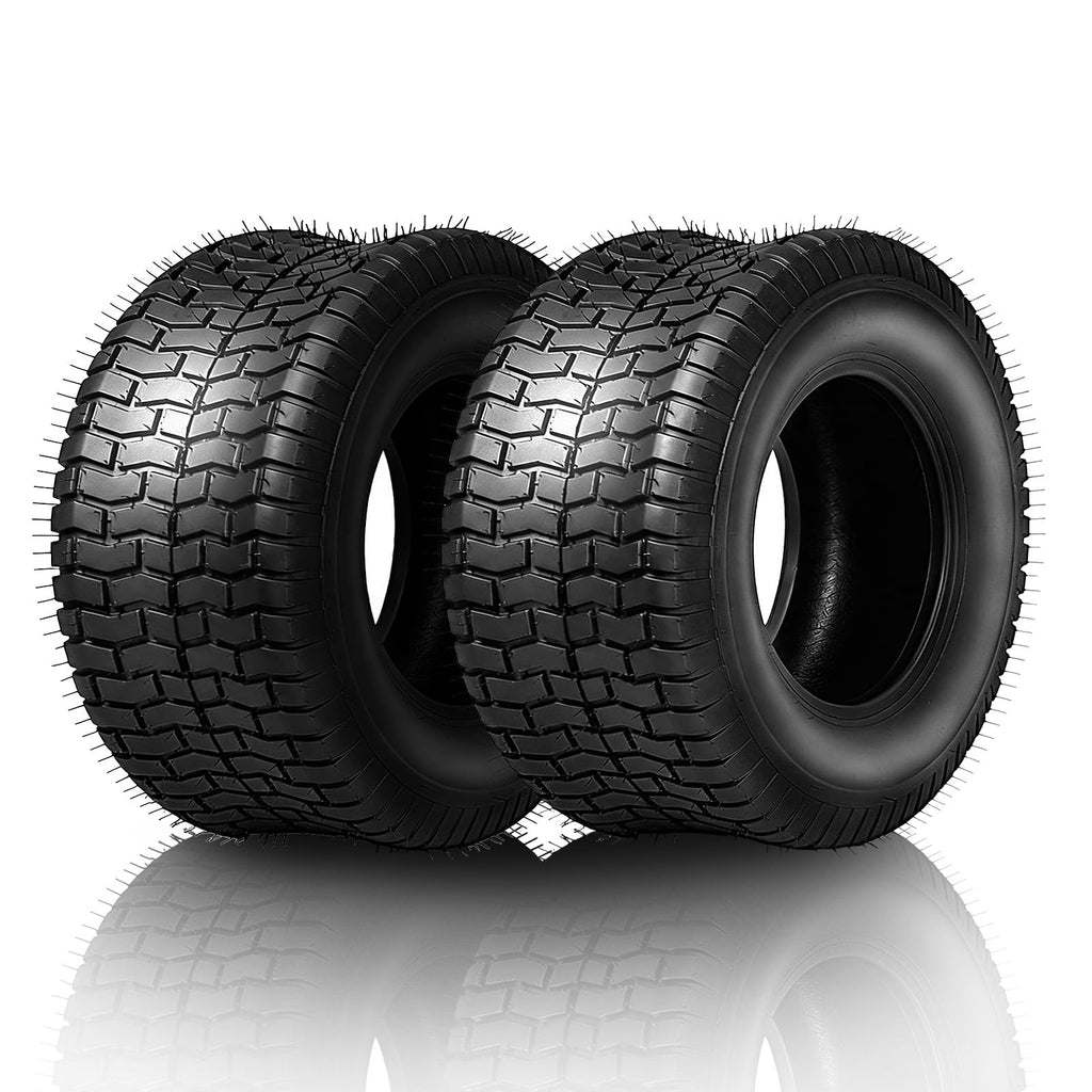 TUFFIOM 20x10.00-8 Lawn Mower Tires 2 Pack, 4PR 20x10x8 Tubeless Lawn Tractor Tires,1190 lbs Capacity Garden Tires, Compatible With Most Lawn & Garden Utility Vehicles