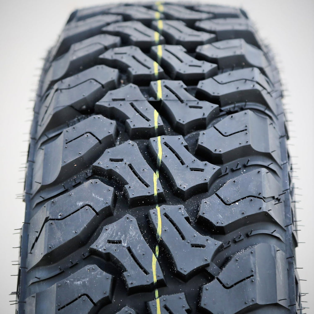 6 x Accelera M/T-01 LT235/80R17 120/117Q Mud Terrain E (10 Ply) Tires
