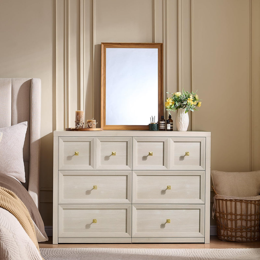 3 Drawers Nightstand Set of 2 W/Charging Station, 30.7" W King Size Bedside Table with 3 Drawers, Accent End Table W/Large Storage, Modern Wood Side Table for Bedroom,Office (2 Pieces, Gray Black)