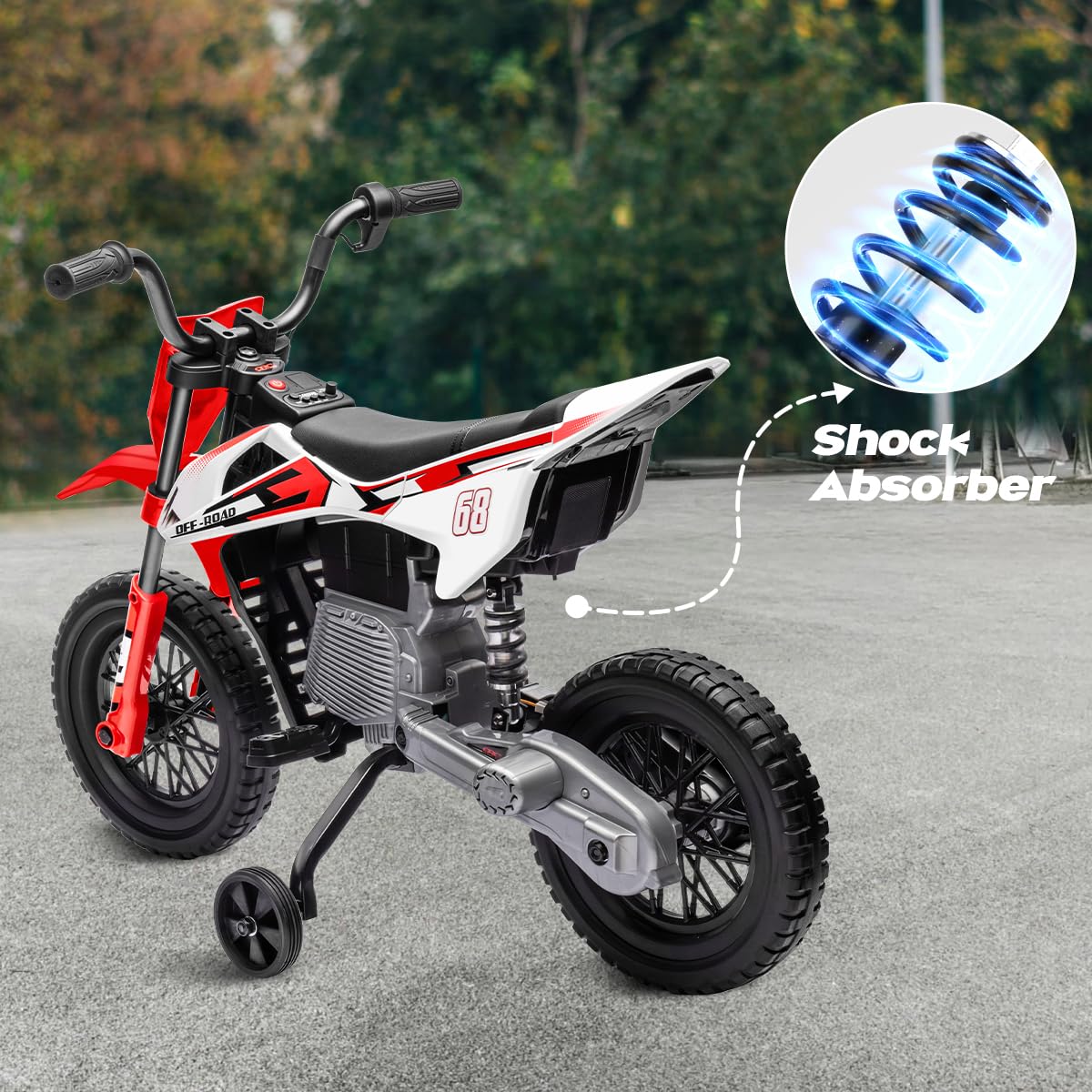 12V Electric Kids Motorcycle, Ride on Motorcycle