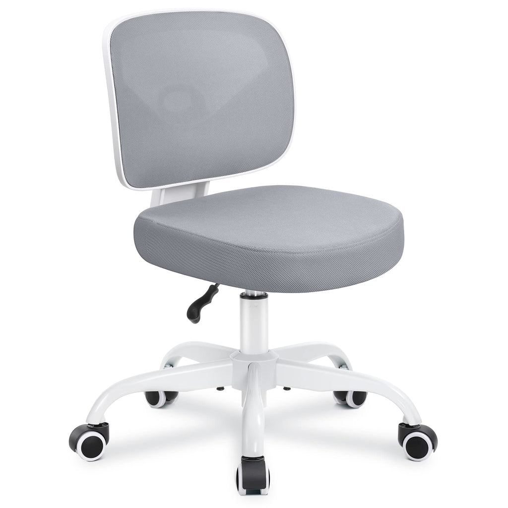 Primy Tall Drafting Desk Chair - Armless, Adjustable Height, Mesh Back, Rolling, Standing Desk Chair for Art Room, Office or Home (Black)