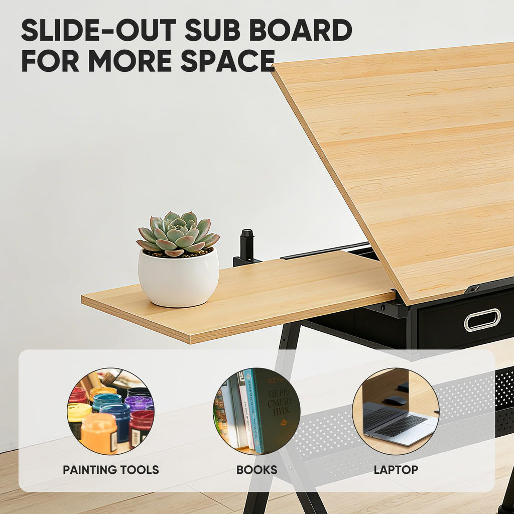 Magshion Drafting Table Adjustable Drawing Table