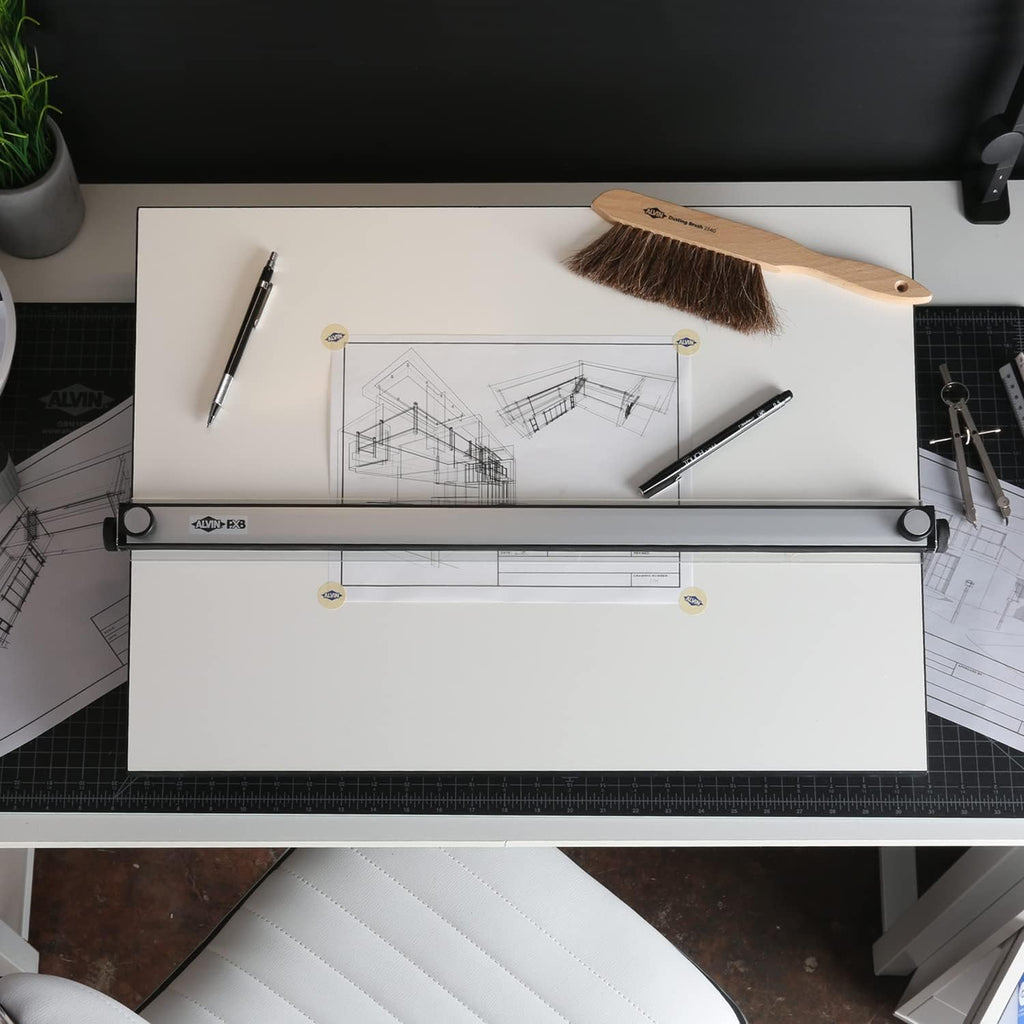 ALVIN Portable Drafting Board Size 23" x 31" Model PXB31 Easily Adjustable Drafting and Architecture Tool for Students and Professionals Drawing Board with Ergonomic Carrying Handle, 23 x 31 Inches