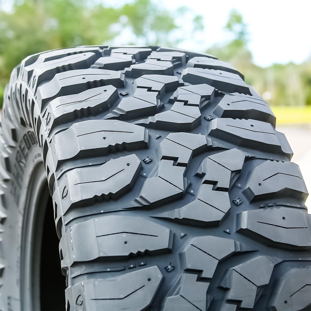 Aplus Shredder MT M/T Mud Off-Road Light Truck Radial Tire-LT245/75R16 245/75/16 245/75-16 120/116Q Load Range E LRE 10-Ply BSW Black Side Wall