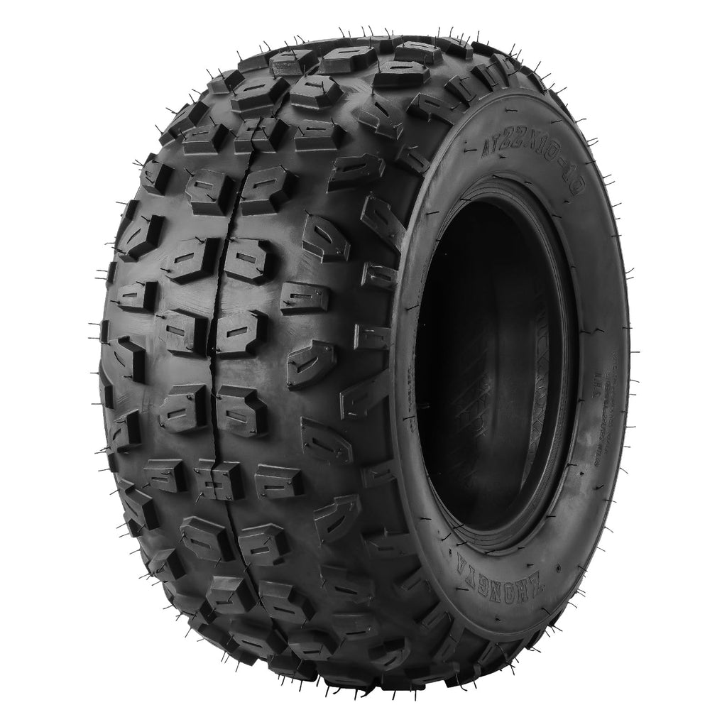 KAX Lawn Mower Golf Cart Turf Tires 23x10.5-12, ATV UTV Tire, 6PR, Set 1