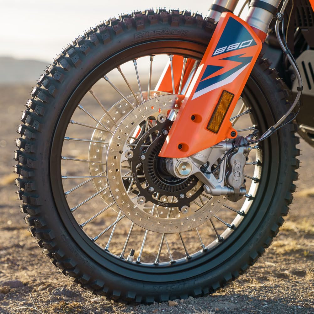 Tusk 2Track Adventure Motorcycle Tire Set â 90/90-21 Front & 130/80-17 Rear â Dual-Sport Off-Road Tires