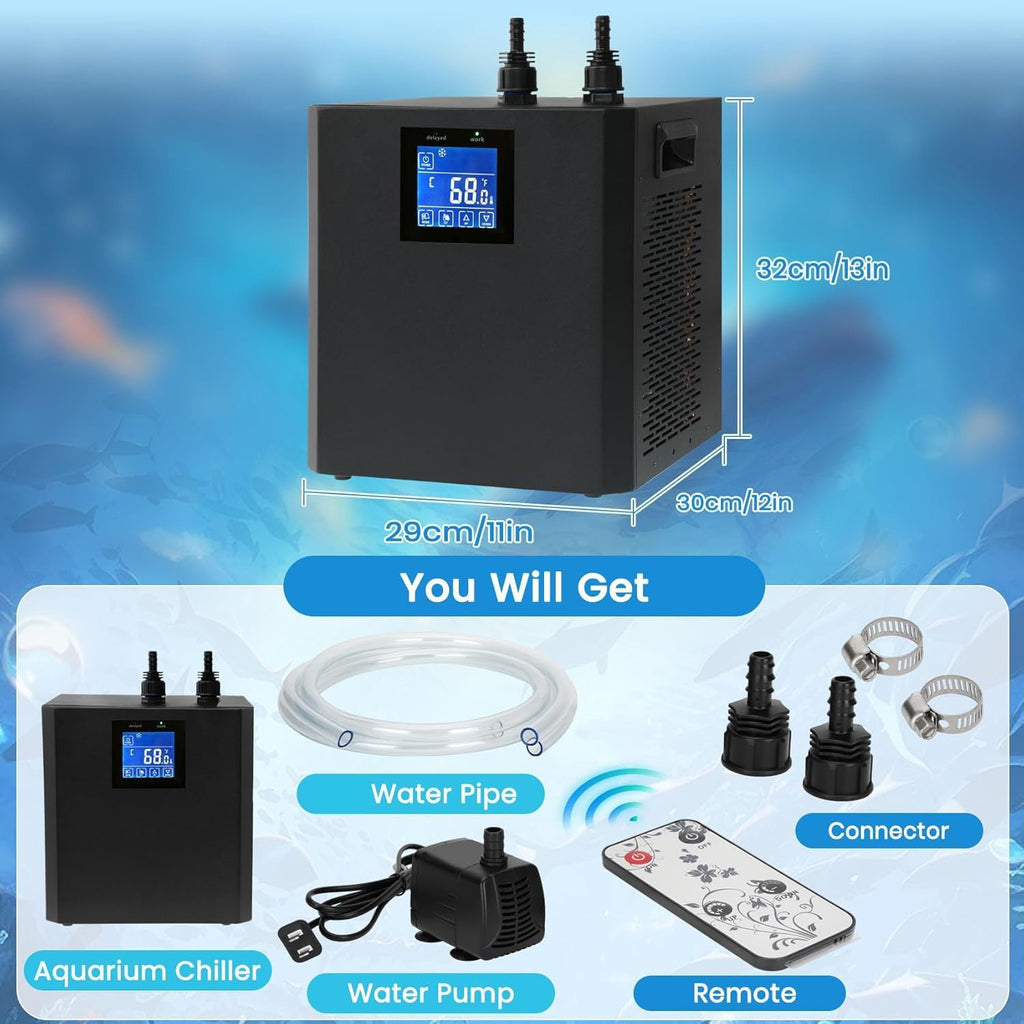 Water Chiller for Aquarium, Hydroponics