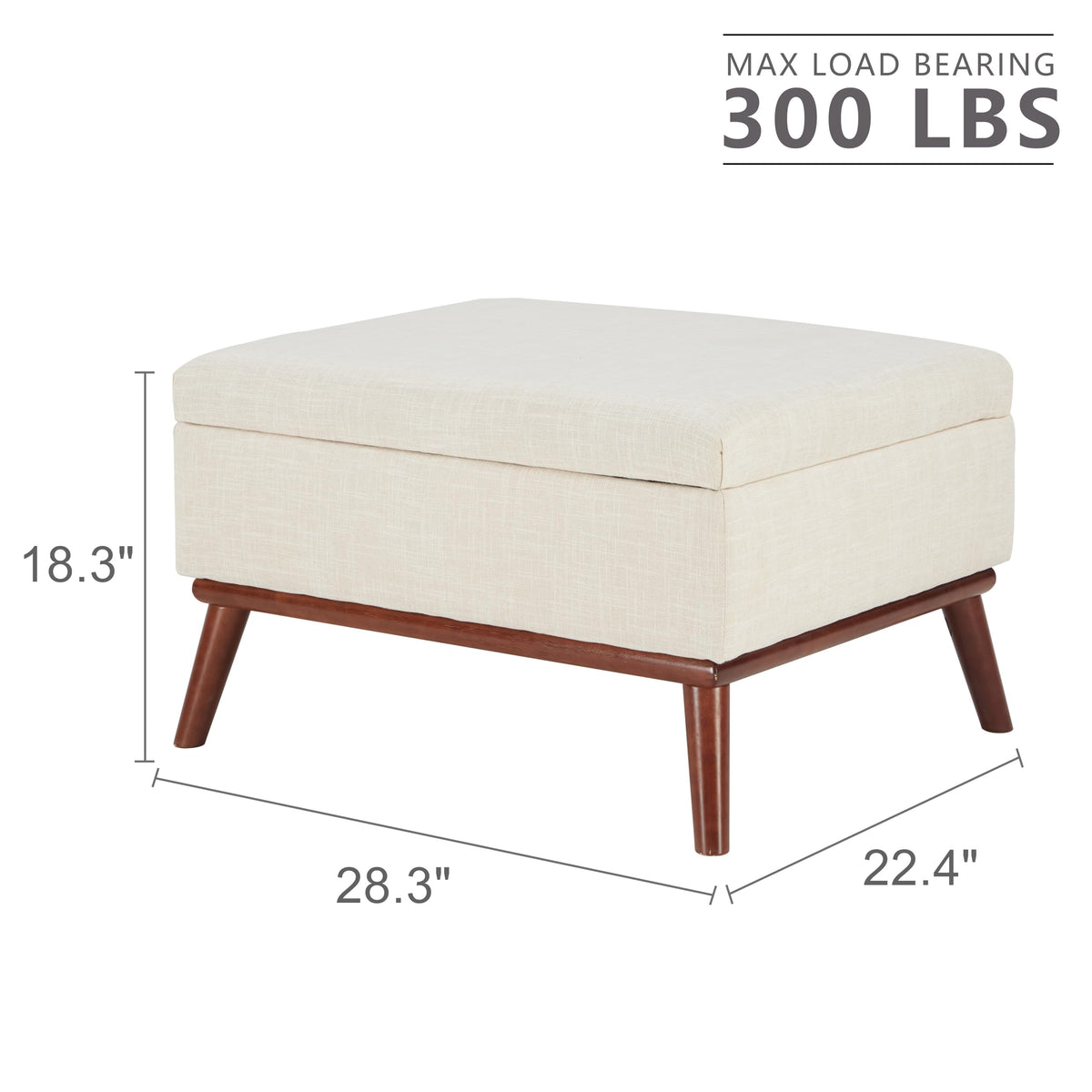 Kingfun 2 Piece Loveseat and Sofa Sets, Mid Century Modern Love Seat Couches for Living Room, Button Tufted Upholstered Furniture, Small Couch for Bedroom, Office, Beige