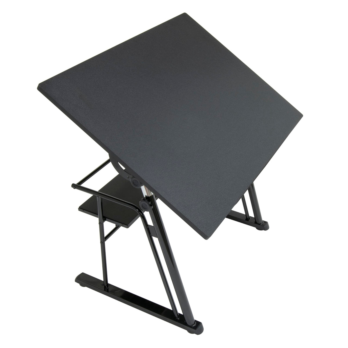Studio Designs Zenith Drafting Light Table with Built-in ArtographÂ® LED Light Pad, Adjustable Height & Angle Glass Drafting Desk, Modern Artist Workstation for Drawing, Tracing, Drafting & Design