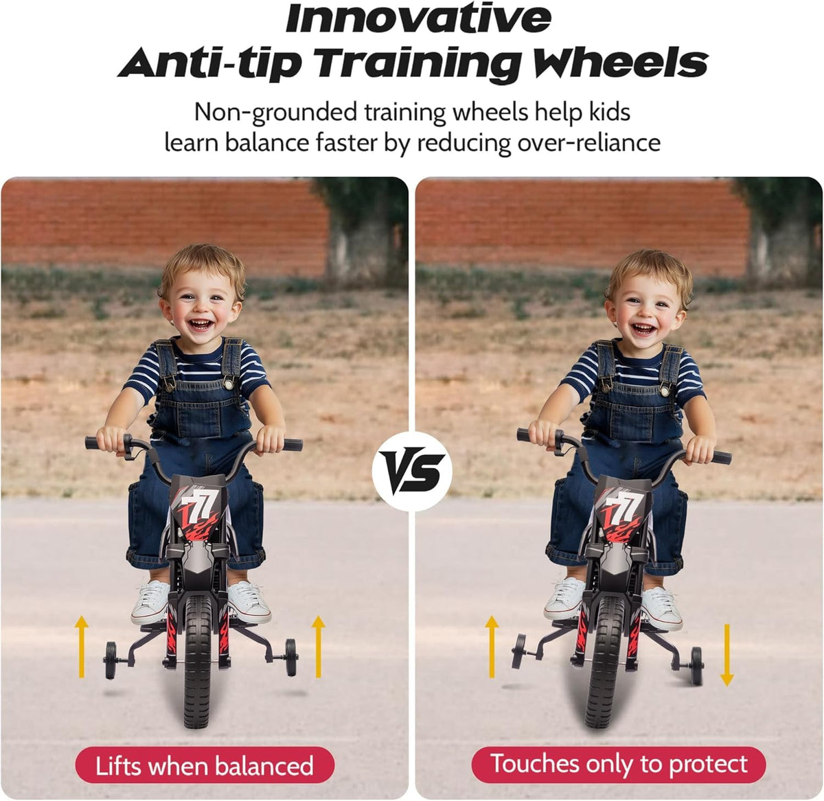 12V Electric Kids Motorcycle, Ride on Motorcycle
