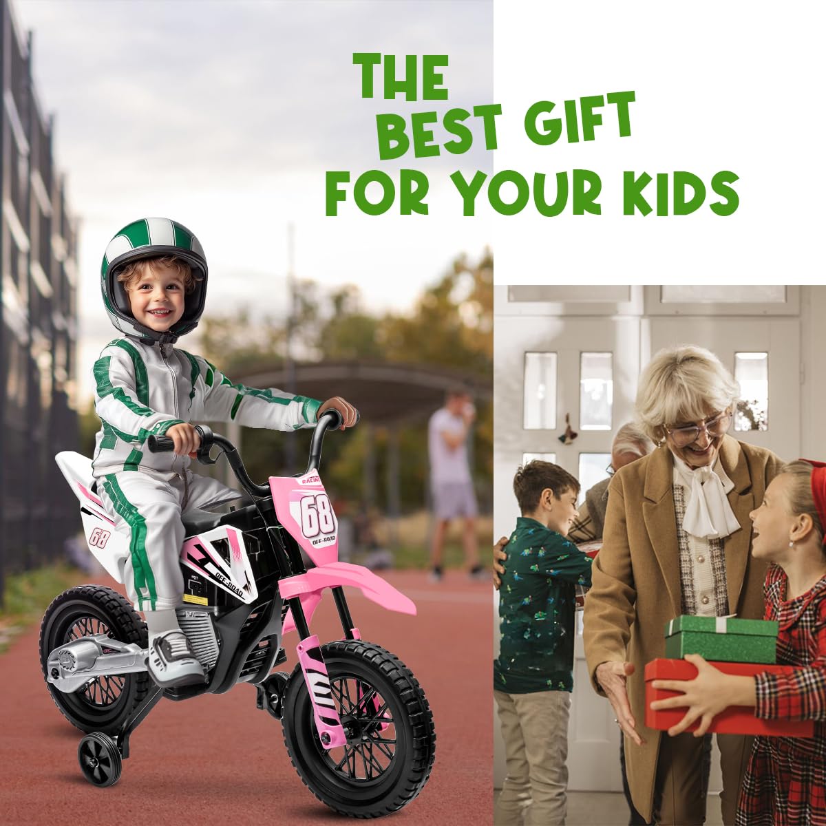 12V Electric Kids Motorcycle, Ride on Motorcycle