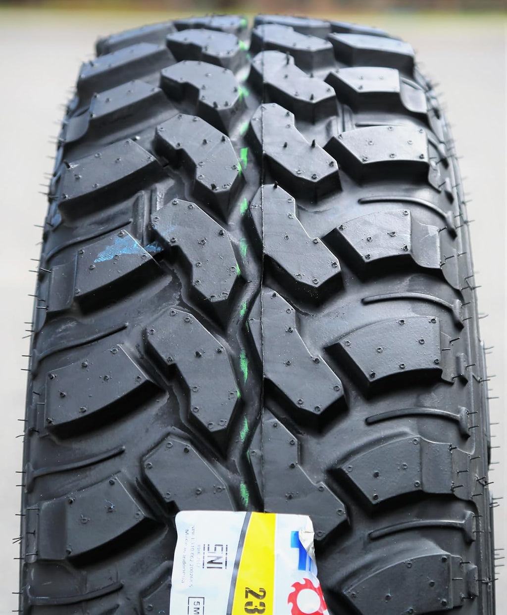 Set of 4 (Four) Forceum M/t 08 Mud Off-Road Light Truck Radial Tires-Lt235/75R15 235/75-15 104/101Q Load Range C Lrc 6-Ply BSW Black SideWall