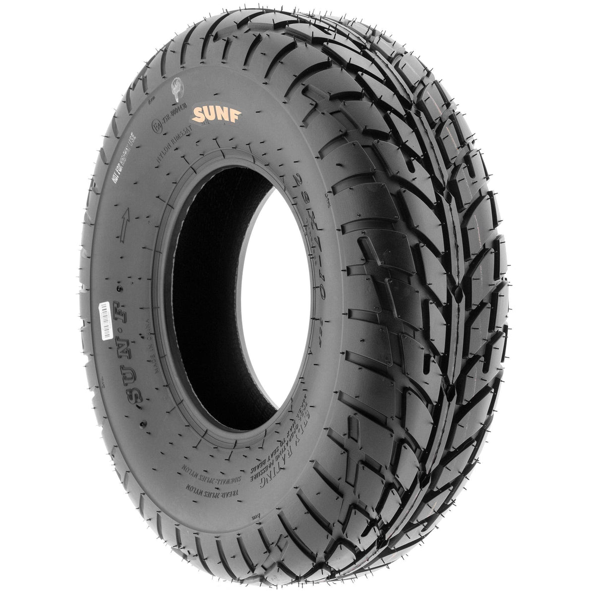 Pair of 2 SunF A021 TT Sport ATV UTV Dirt & Flat Track Tires 19x7-8, 6 PR, Tubeless