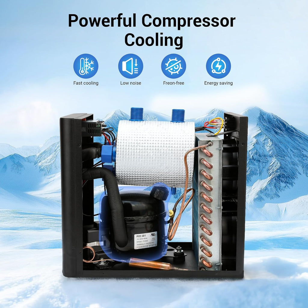 Water Chiller for Aquarium, Hydroponics