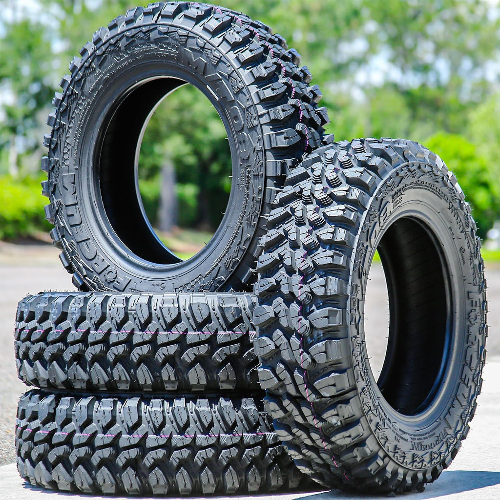 4 x Forceum M/T 08 Plus LT165/80R13 94/93Q Mud Terrain D (8 Ply) Tires