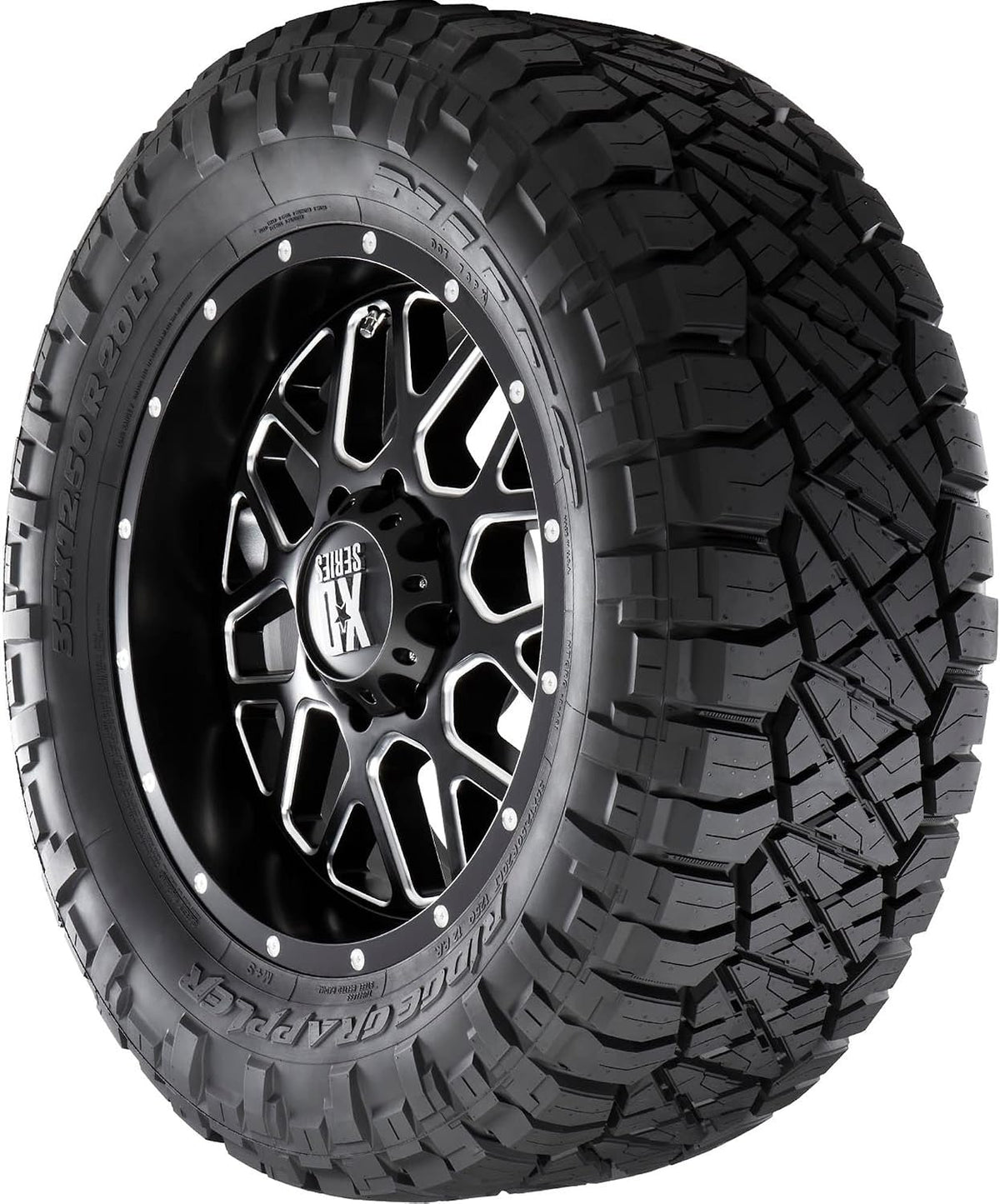 NITTO Ridge Grappler All_Season Radial Tire-35x12.50R20LT F 125Q