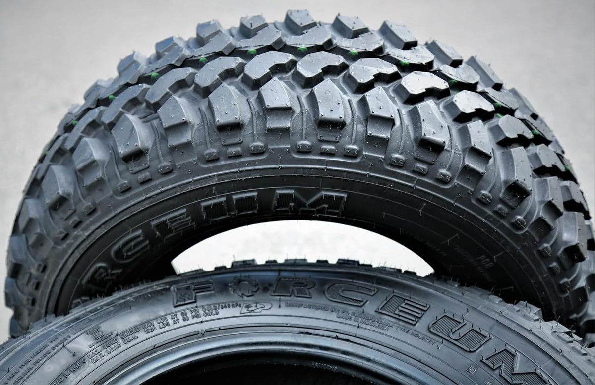 Set of 4 (Four) Forceum M/t 08 Mud Off-Road Light Truck Radial Tires-Lt235/75R15 235/75-15 104/101Q Load Range C Lrc 6-Ply BSW Black SideWall