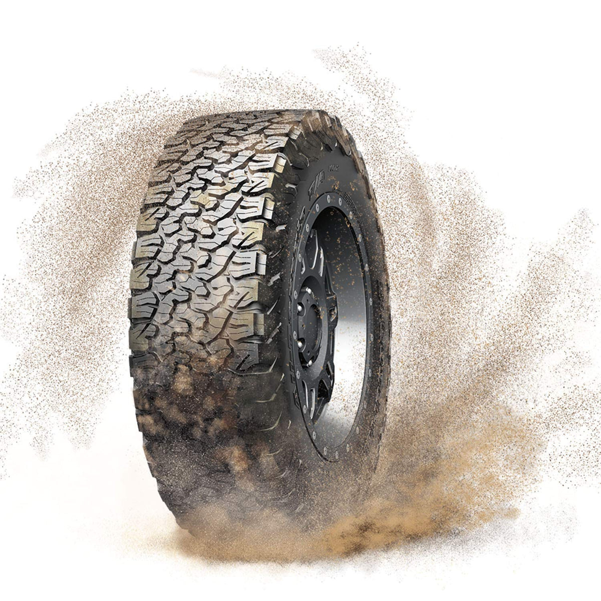 BFGoodrich All Terrain T/A KO2 Radial Car Tire for Light Trucks, SUVs, and Crossovers, LT265/70R17/C 112/109S
