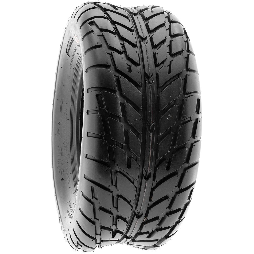 Pair of 2 SunF A021 TT Sport ATV UTV Dirt & Flat Track Tires 19x7-8, 6 PR, Tubeless