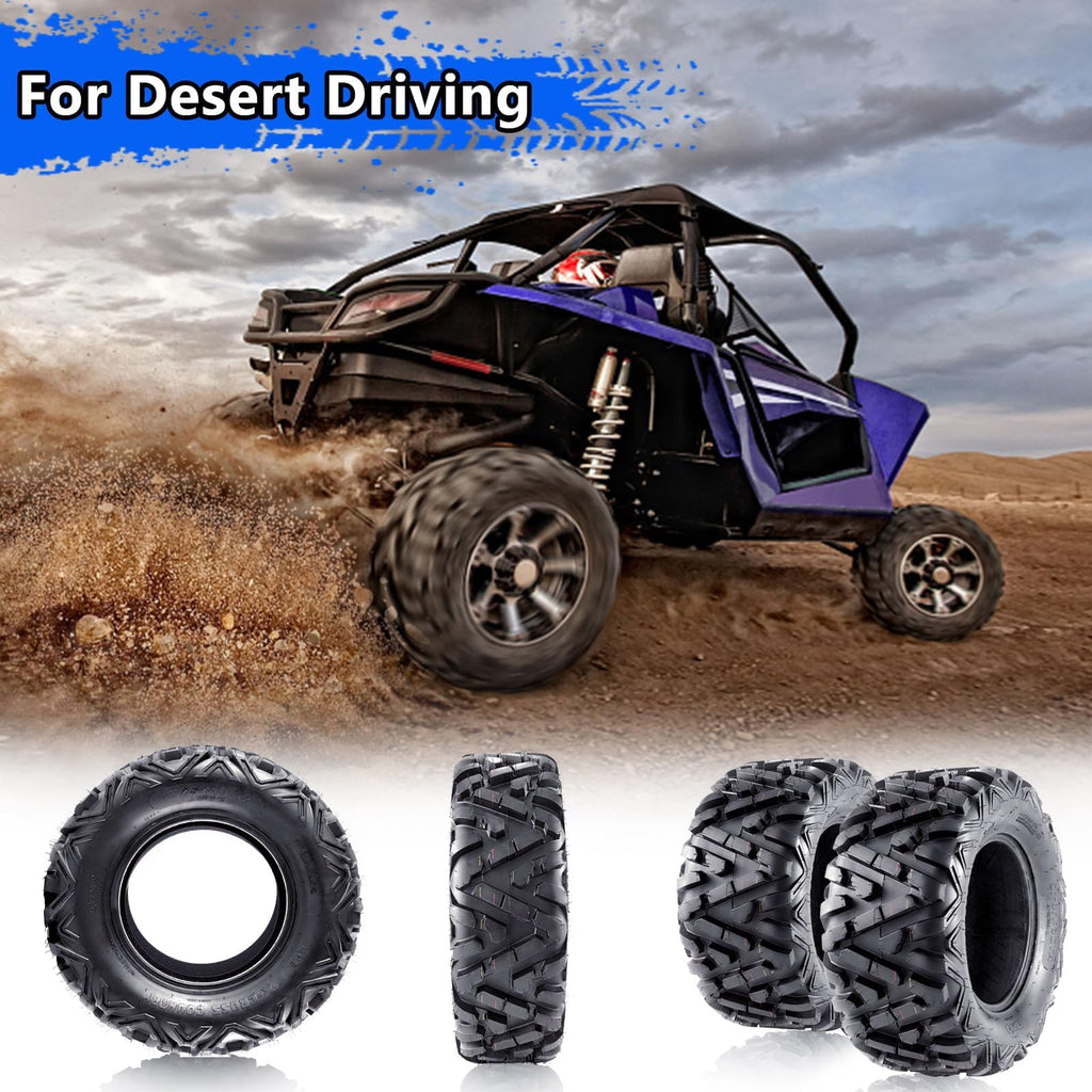 Set of 2-18x9.50-8, 4PR All-Terrain ATV/UTV Tires Tubeless