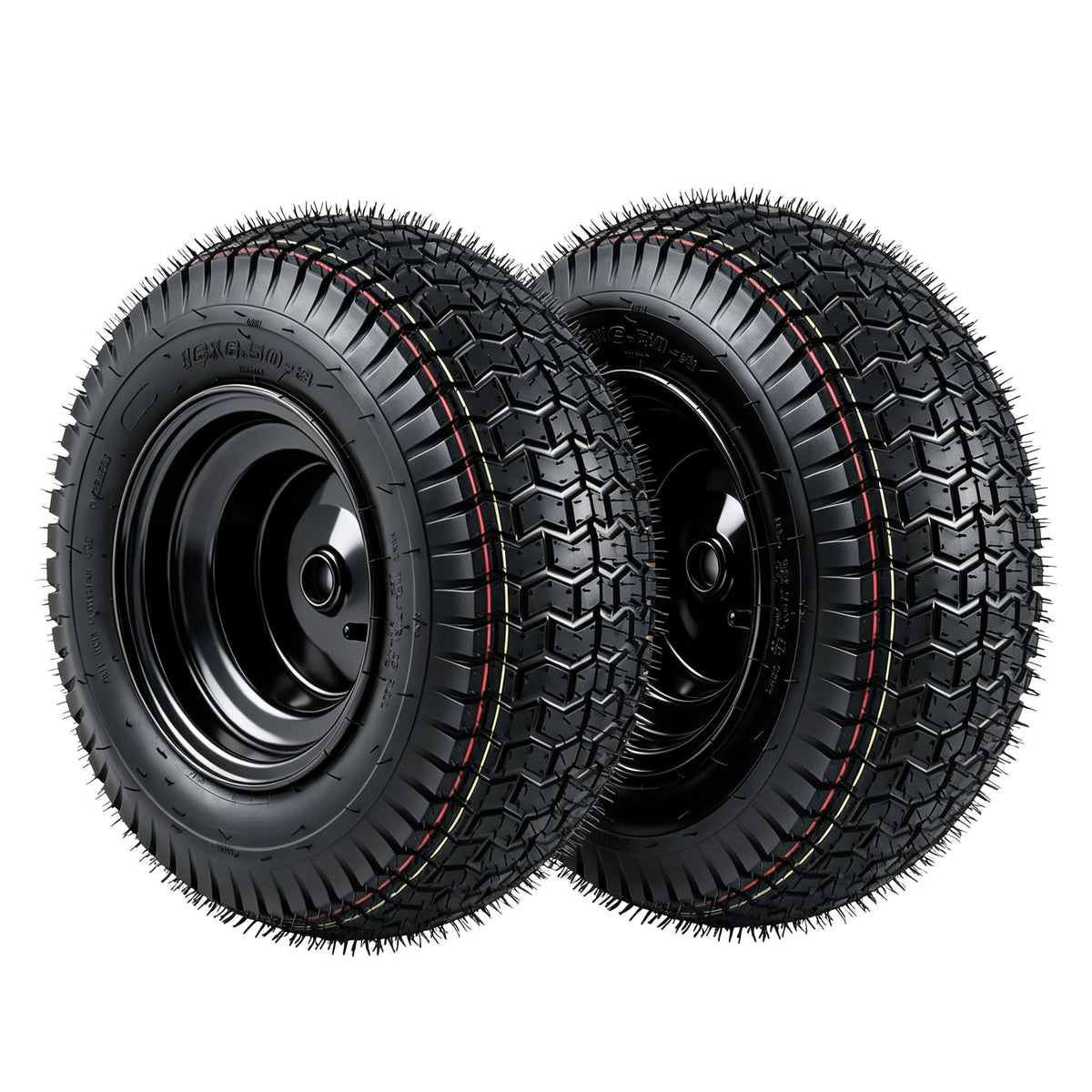 PioneerWorks 2Packs 20x10-8 Lawn Mower Tires and rim
